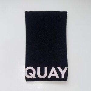 Quay Australia Black Sunglasses Sleeve